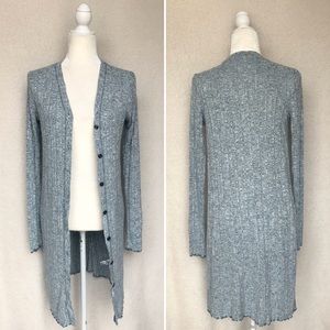 Anthro Akemi + Kin Chateaux Longline Cardigan